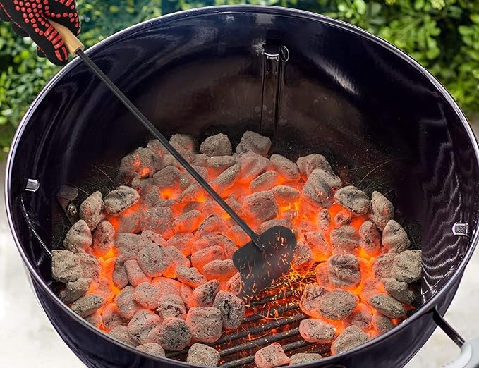Onlyfire BBQ Charcoal Rake, 21 Inch Charcoal Ash Tool - Image 4
