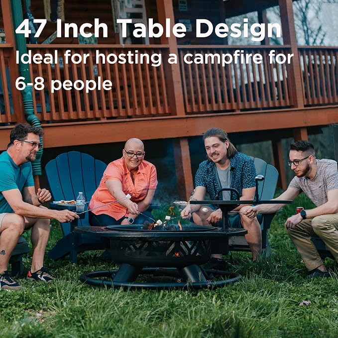 Red Mountain Valley 47" Outdoor Fire Pit - Image 2