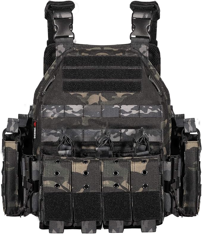YAKEDA Quick Release Tactical Outdoor Vest by vAv+YAKEDA