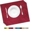 Placemat Set-Washable Place Mats by HOMEYNICE