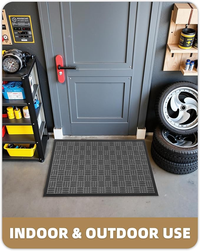 Color&Geometry Large Front Door Mat Outside Entrance, Heavy Duty Non Slip Low - Image 9