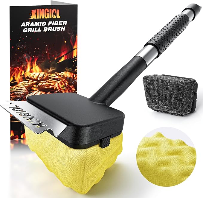 Grill Brush for Outdoor Grill by KINGIOL