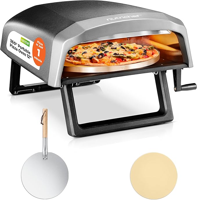 NutriChef Outdoor Pizza Oven by NutriChef%E2%84%A2Kitchen
