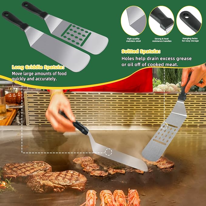 30PCS Griddle Accessories Kit, Flat Top Grill Accessories Set - Image 2