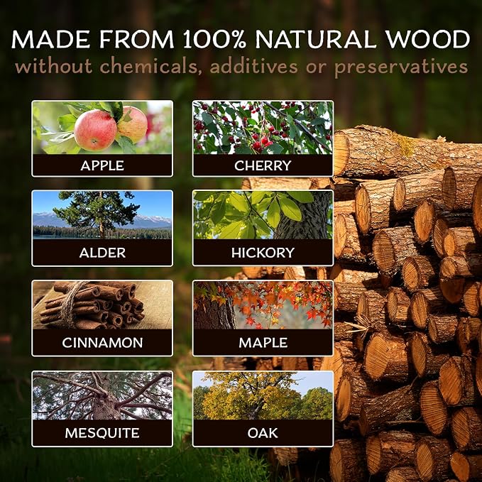 SmokeTop 8 Pack of Wood Chips - Image 6