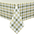 Waterproof Plaid Tablecloth Fabric by Essifunia