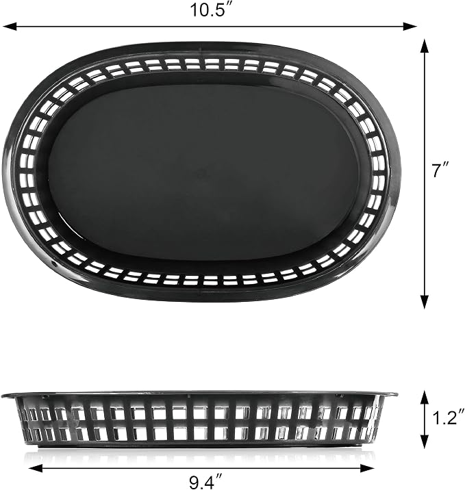 New Star Foodservice 44058 Fast Food Baskets, 10.5 x 7 Inch - Image 4