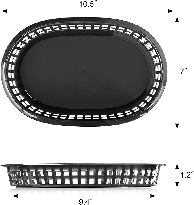 New Star Foodservice 44041 Fast Food Baskets, 10.5 x 7 Inch - Image 4
