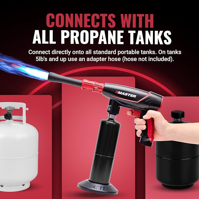 MASTER APPLIANCE VMAX-550 2-in-1 Propane Torch - Image 4
