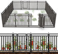 Garden Fence 32in x 36ft, 14 Panels + 2 Gates, Durable Outdoor Yard Barrier by Petorldog