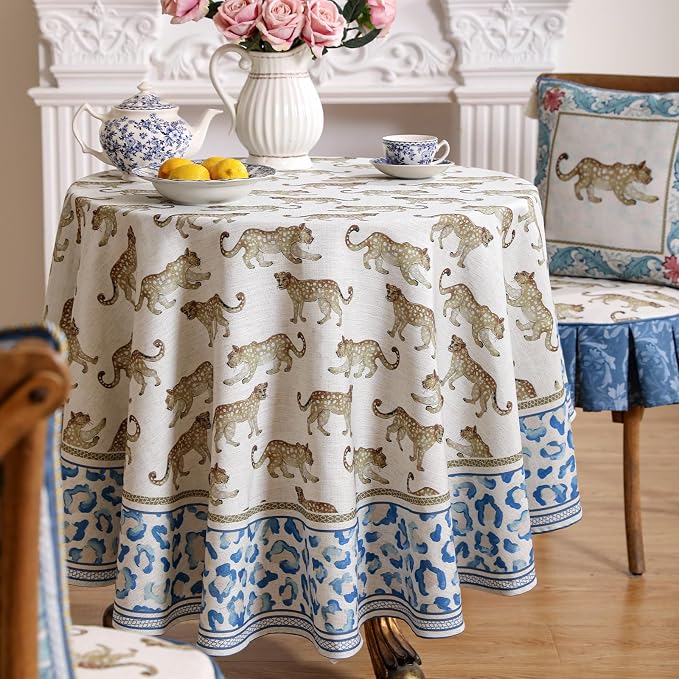 patdrea Designer Linen Table Cloth - Image 8