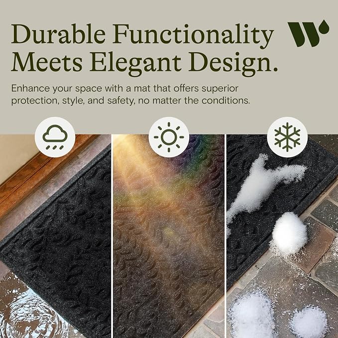 WaterHog Indoor/Outdoor Use Door Mat, Made in USA, Welcome Mat - Image 7