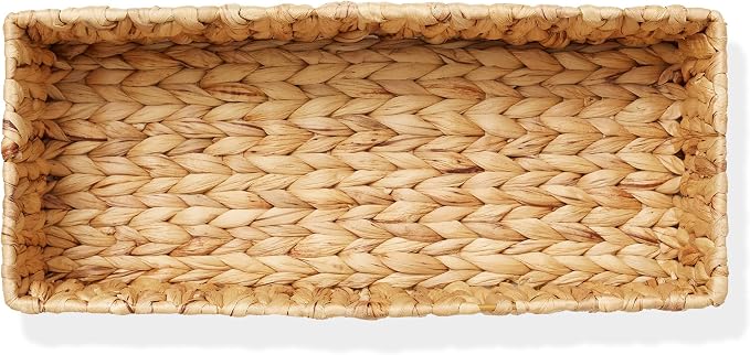 Casafield Set of 2 Bathroom Storage Baskets, Natural - Image 5