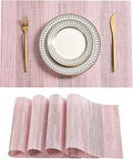 Leetaltree Misty Rose Placemats Set of 4 by Leetaltree-ArtatEveryTable