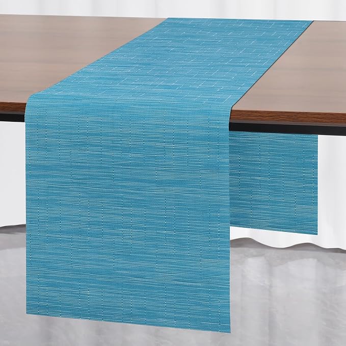 Myir JUN Table Runner, Vinyl Table Runner Indoor Arbitrarily Cropped Runner by MyirJUN