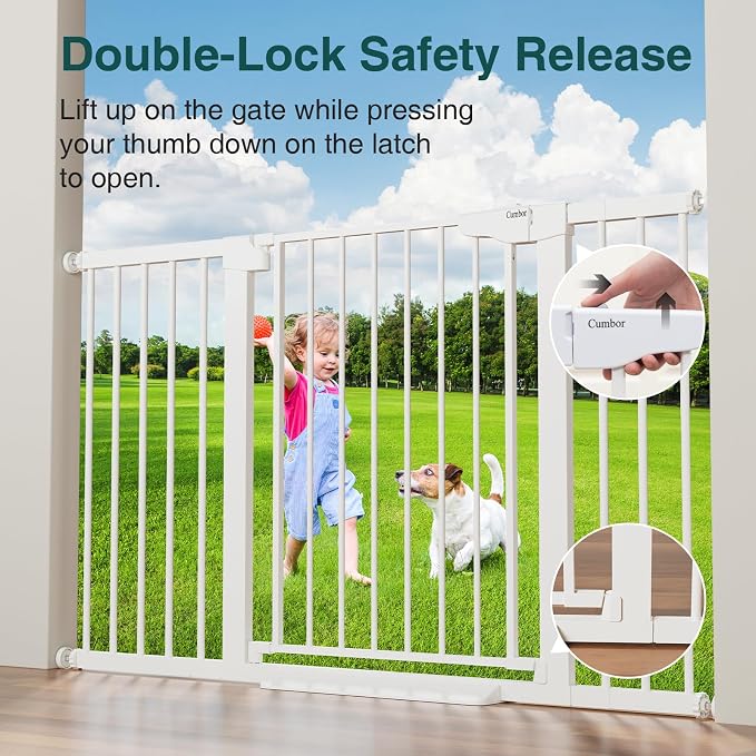 Cumbor 29.7-54.2" Wide Baby Gate - Image 7