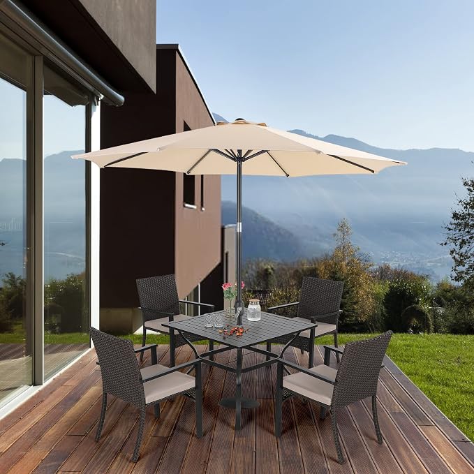 Sophia & William 5 Pieces Patio Dining Set - Image 7