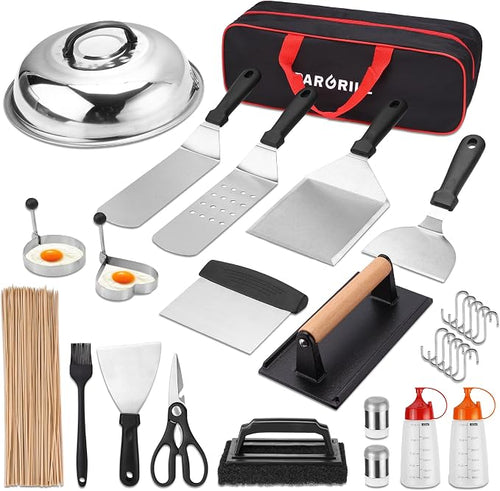 128 PCS Griddle Accessories Kit by PARGRILL