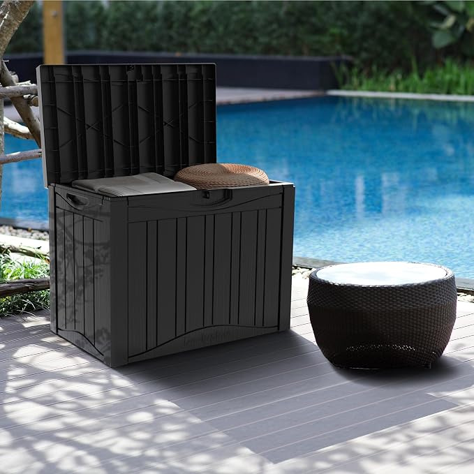 45 Gallon Waterproof Deck Storage Box - Image 9