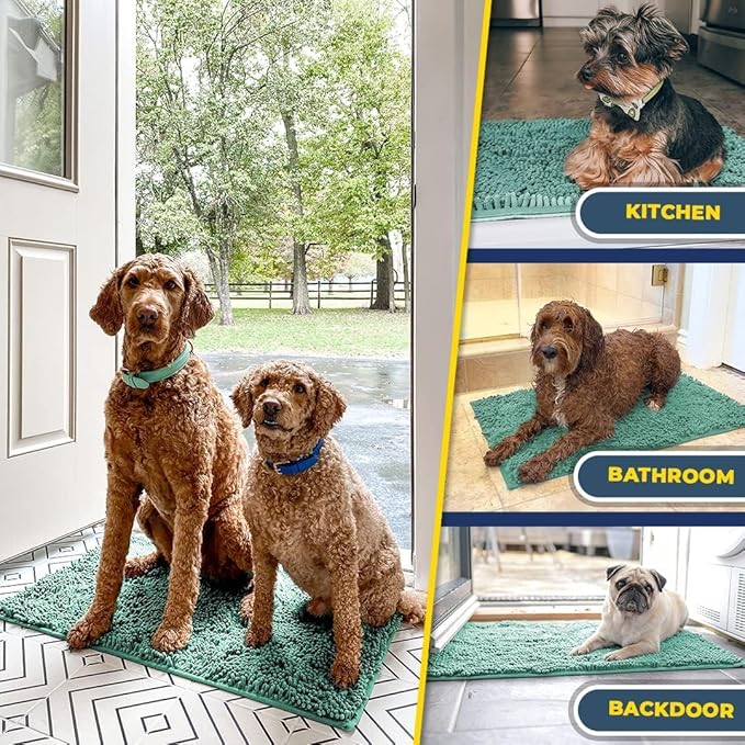 Muddy Mat® Shown on TV – Super Absorbent Door Mat Indoor, Microfiber Quick Dry - Image 7