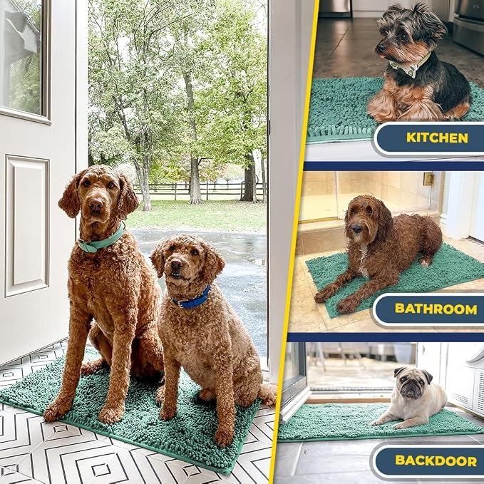 Muddy Mat® Shown on TV–Super Absorbent Microfiber Dog Door Mat - Image 7