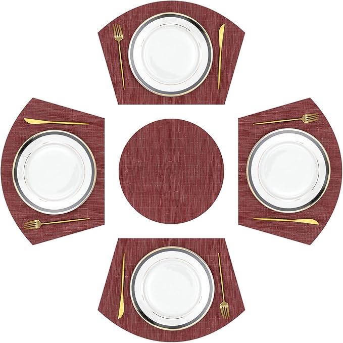 SHACOS Large Size Wedge Placemats by SHACOS