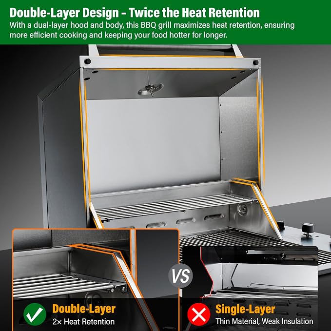 34-Inch Premium Built-In Liquid Propane Griddle - Image 6
