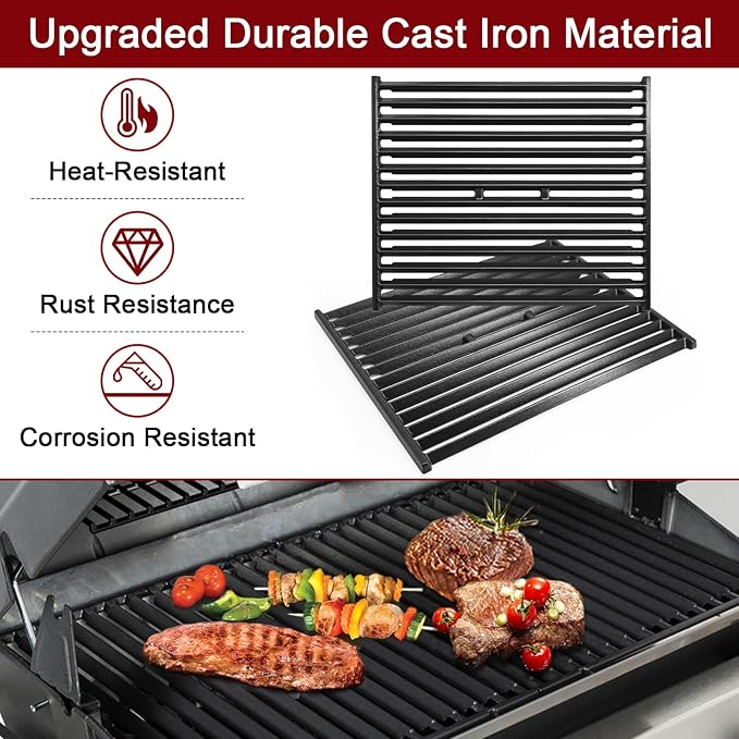 Hiorucet Grill Parts for Broil King 9864-27, Connaisseur 90, Signet 20 40 70 90 - Image 4