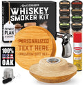 Personalised Whiskey Smoker Kit by AgedCharred