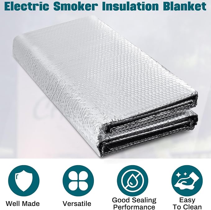 2 Pack Electric Smoker Insulation Blankets - Image 7