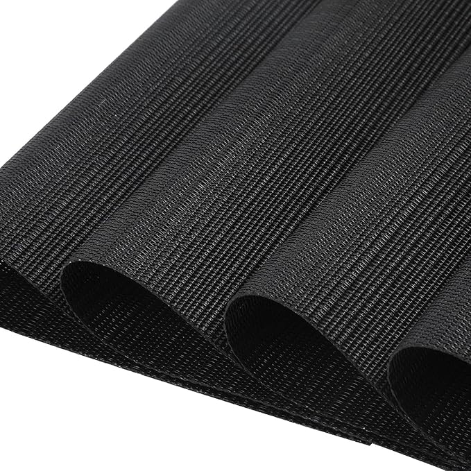 SHACOS Wedge Placemats Set of 8 Woven Vinyl Placemats - Image 6