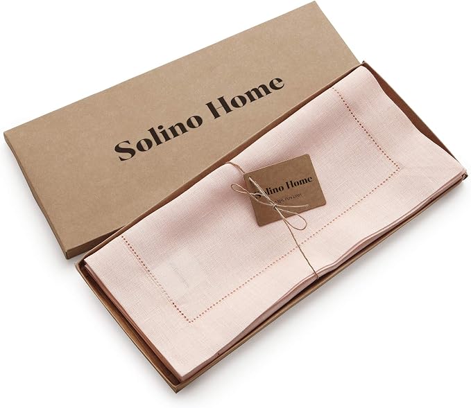 Solino Home Linen Pink Table Runner 36 Inches - Image 5