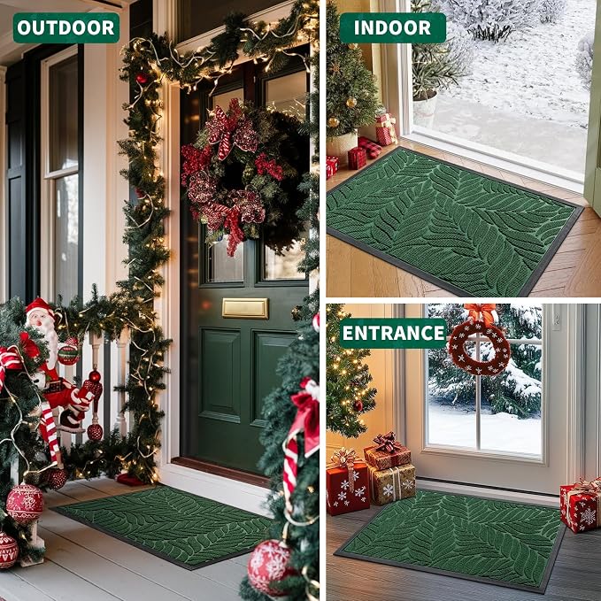Yimobra 47x32 Large Door Mat Outdoor Indoor, All-Season Waterproof Door Mat - Image 5