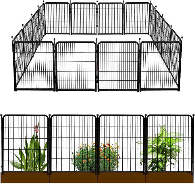 Doorless Garden Fences and Borders by Getlaygardenfence