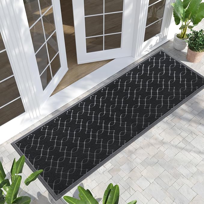 Yimobra Outdoor Runner Rug 72x24, All-Season Waterproof Doormat Outdoor Entrance by Yimobra