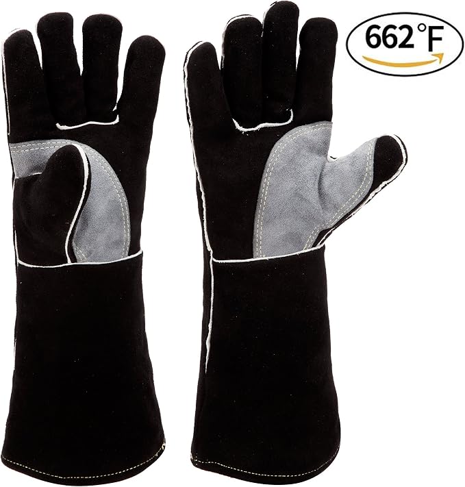 RAPICCA Welding Gloves 16IN Heat & Fire Resistant Leather - Image 9