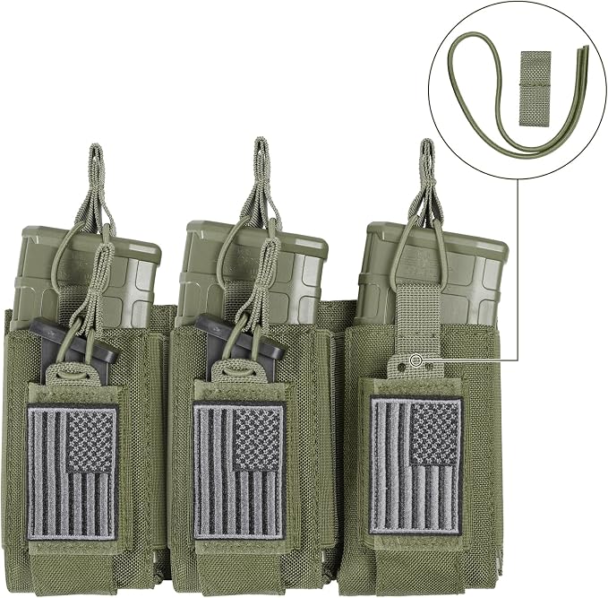 Open-Top Single/Double/Triple Molle Mag Pouch - Image 4