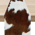 Cow Print Table Runner by Unknown