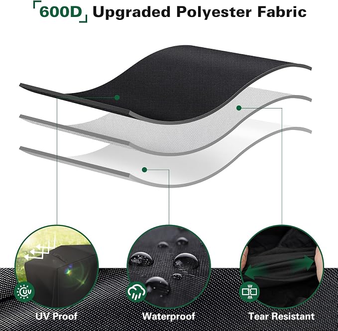 Heavy Duty 600D Grill Cover Fit - Image 4