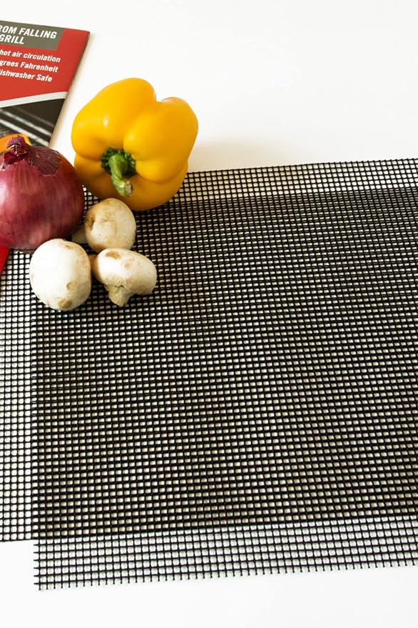 Cestari BBQ Grill Mats Non Stick Grill Toppers- Extra Large Cut to Fit - Image 6