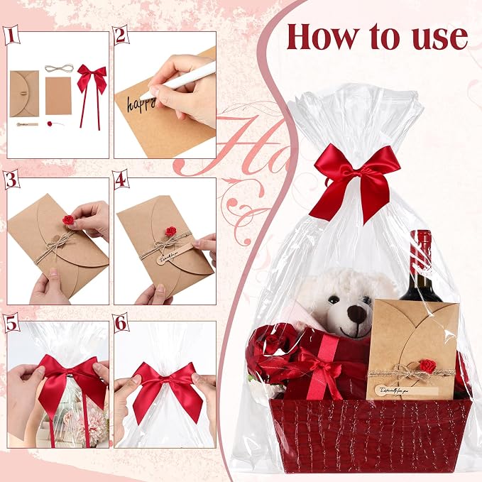 Wonderjune 20 Pcs Valentines Day Gift Baskets Empty To Fill Baskets - Image 4