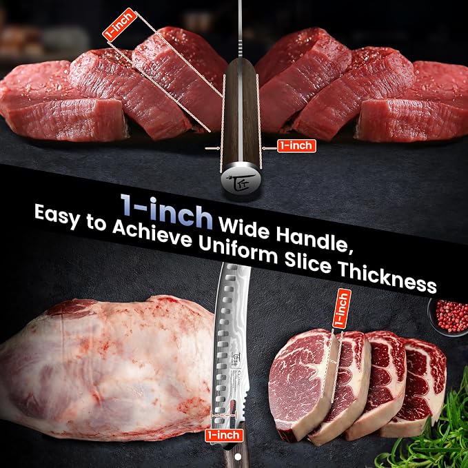 Butcher Knife Set, Meat Cleaver Chef Knife Set, Japanese Style High Carbon - Image 2