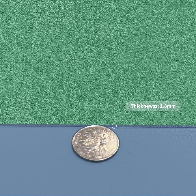 Leather Table Cover, 1.8mm Thick, 30x60 Inch Desk Cover, Large Desk Mat - Image 3