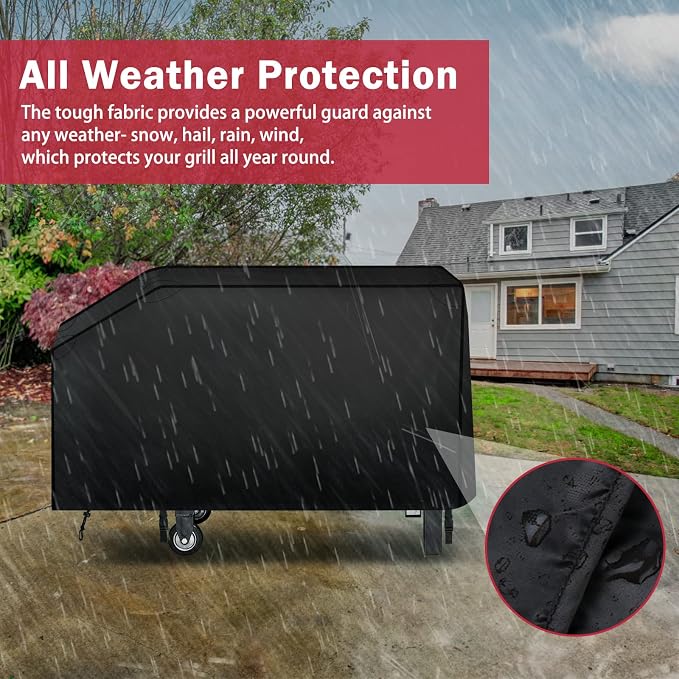 iCOVER 28 inch Griddle Cover for Blackstone, Waterproof Lightweight Polyester - Image 5