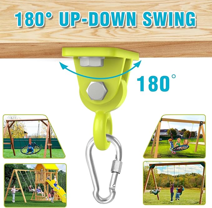 BETOOLL Swing Hangers Heavy Duty Porch Swing Hanging Kit - Image 4