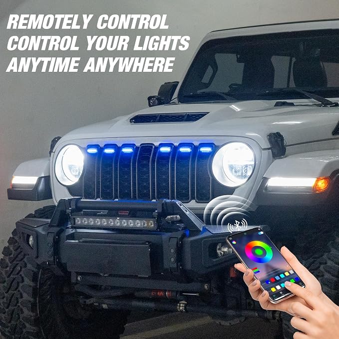 MAIKER RGB LED Grille Lights Compatible - Image 6