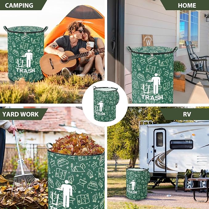 1 Pack Collapsible Trash Can Camping - Image 5