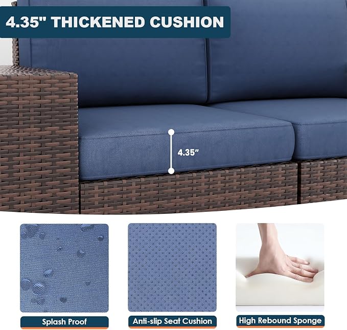 7 Piece Patio Furniture Set - Image 8