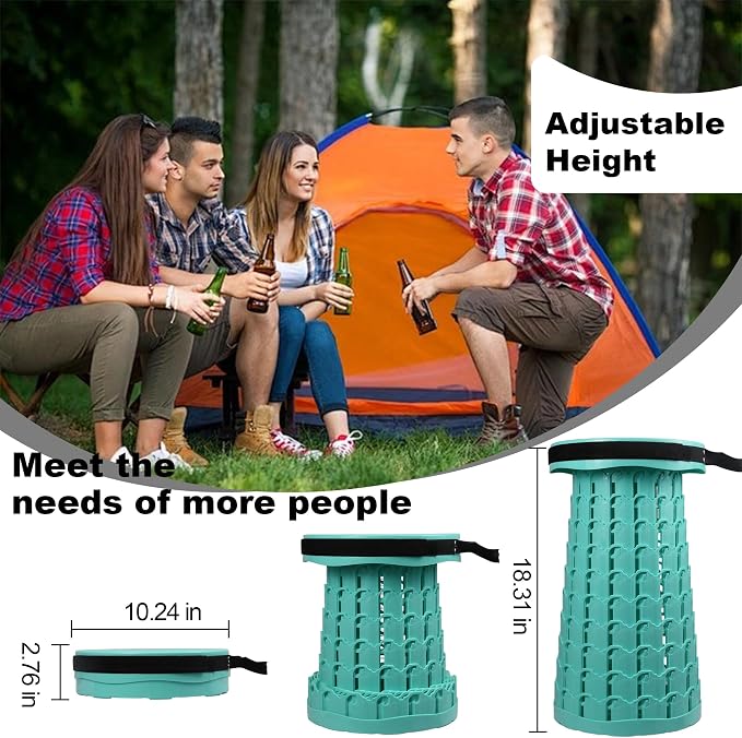 ALEVMOOM Upgraded Collapsible Stool - Image 2