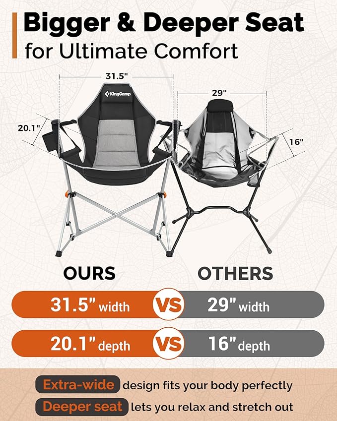 Hammock Chair, 2-Pack Cyan, 400 lb Capacity, Foldable Frame